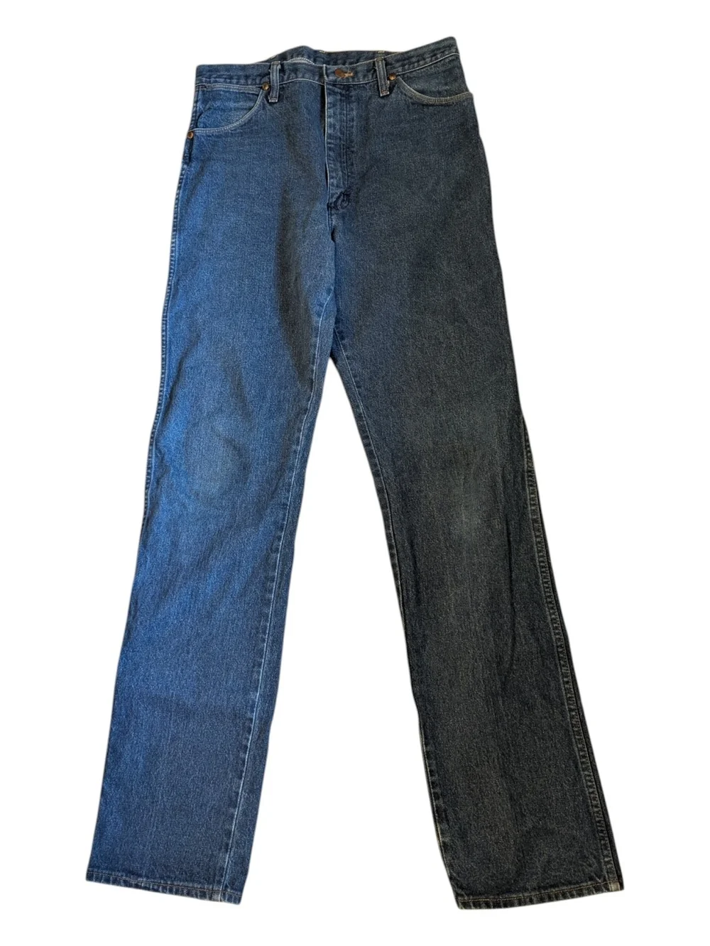 Wrangler Cowboy Cut Original Fit   13MWZ Cotton Blue Jean Men's 36W x 36L